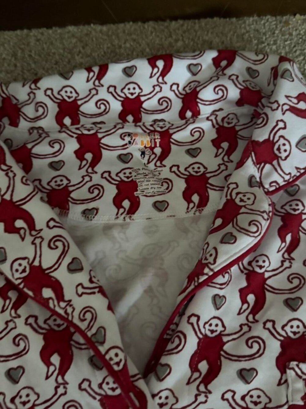 Roller Rabbit PJ Set - Picture 3 of 4